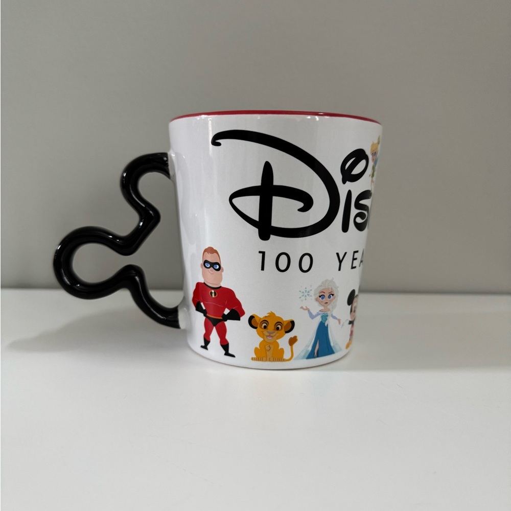 Disney 100 Years of Wonder Mug with Mickey Mouse Handle